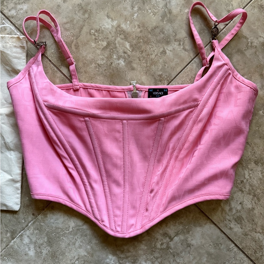 DISCOUNTED Versace corset top